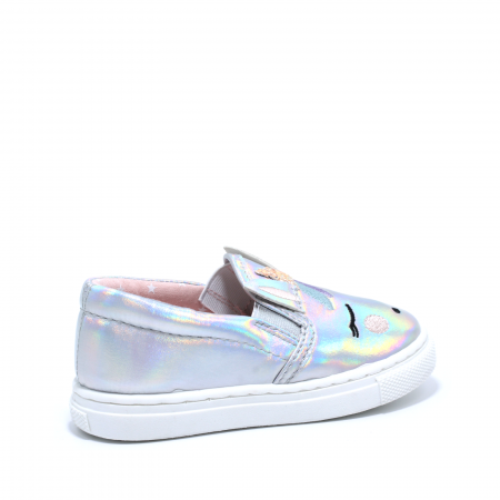 Pantofi fete model unicorn, D.T. New York 148890, lila/roz/argintiu, 22-27 | kiddiespride.ro [2]