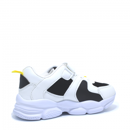 Pantofi sport copii D.T. New York 314780, alb/negru, marimi 25-36 [3]