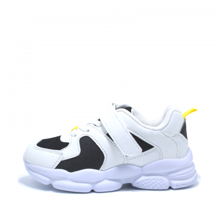 Toate produsele - Pantofi sport copii D.T. New York 314780, alb/negru, marimi 25-36