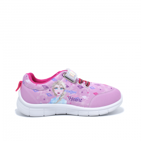 Pantofi sport copii Frozen, Anna & Elsa, 3103 fucsia, marimi 24-32 | kiddiespride.ro [1]