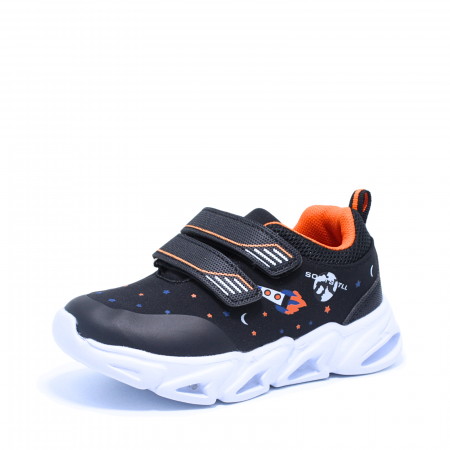Pantofi sport cu luminite D.T. New York 895160, negru, marimi 22-27 [3]