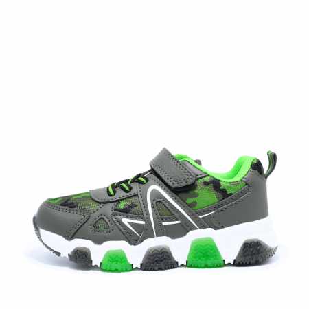 Toate produsele - Pantofi sport cu luminite D.T. New York 966530, verde army, marimi 28-35 EU | kiddiespride.ro