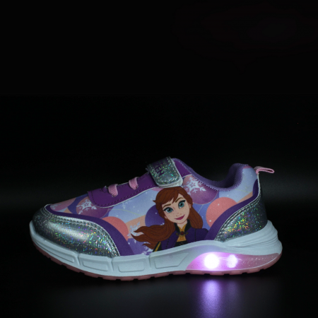 Pantofi sport cu luminite Frozen Anna & Elsa, multicolor, marimi 27-32 [1]