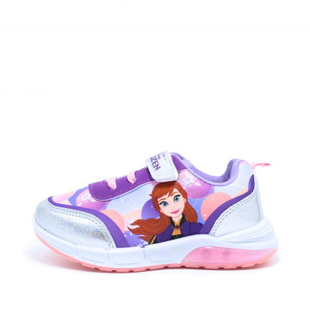 Pantofi sport cu luminite Frozen Anna & Elsa, multicolor, marimi 27-32