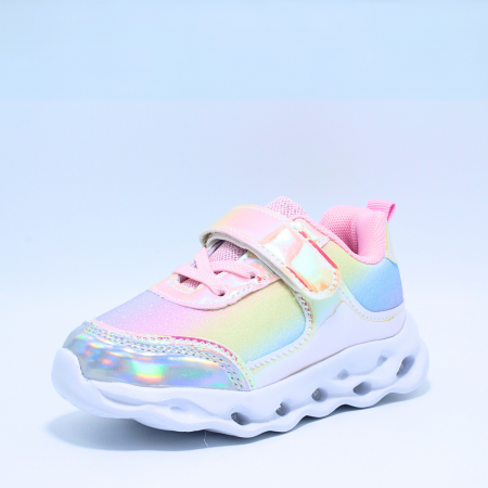Pantofi sport cu luminite Happy Bee 941330, multicolor, marimi 20-30 [3]