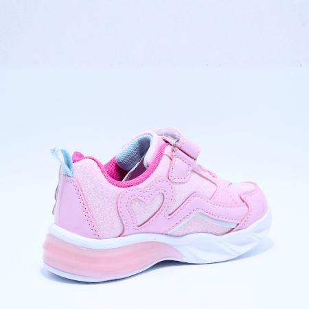 Pantofi sport cu luminite Happy Bee 973290, roz, marimi 22-27 EU [4]