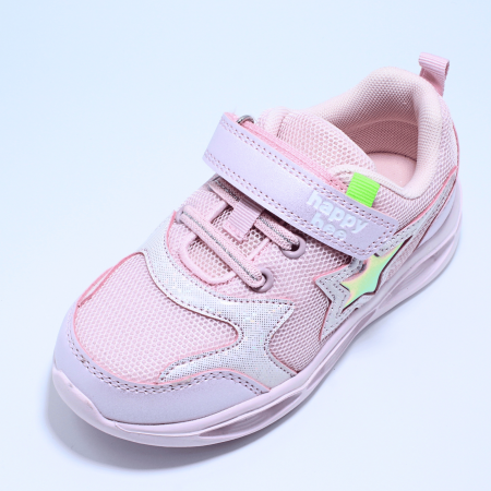 Pantofi sport cu luminite Happy Bee 974710, roz, marimi 28-35 EU | kiddiespride.ro [5]