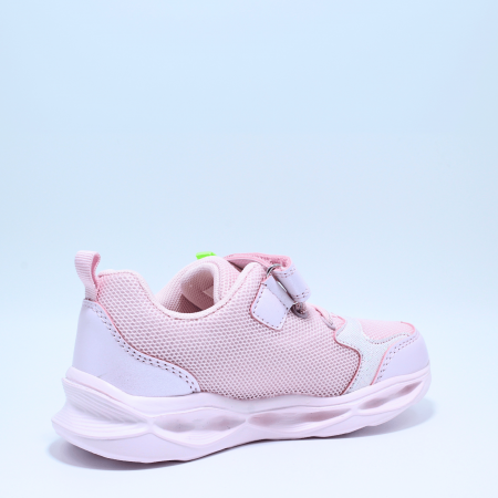 Pantofi sport cu luminite Happy Bee 974710, roz, marimi 28-35 EU | kiddiespride.ro [4]