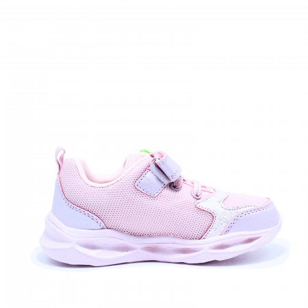 Pantofi sport cu luminite Happy Bee 974710, roz, marimi 28-35 EU | kiddiespride.ro [2]