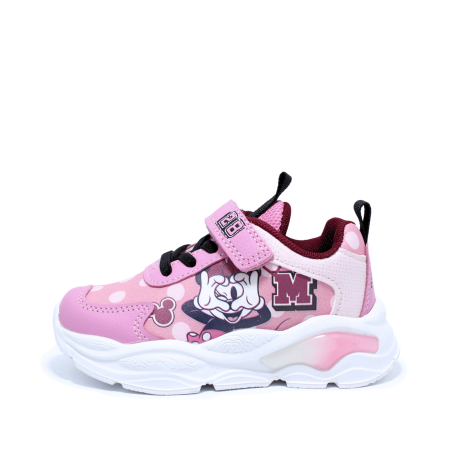 Disney Minnie - Pantofi sport cu luminite Minnie Mouse, 011895 roz, marimi 24-32 EU