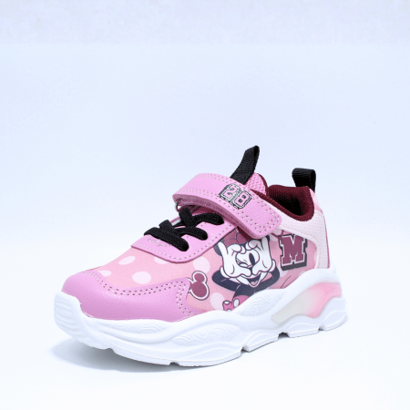 Pantofi sport cu luminite Minnie Mouse, 011895 roz, marimi 24-32 EU [4]