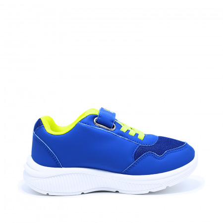 Pantofi sport cu luminite Sonic SC000675, albastru-galben neon, marimi 25-33 EU | kiddiespride.ro [2]