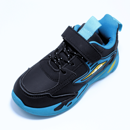 Pantofi sport D.T. New York 977190, negru-albastru, marimi 31-36 EU [4]