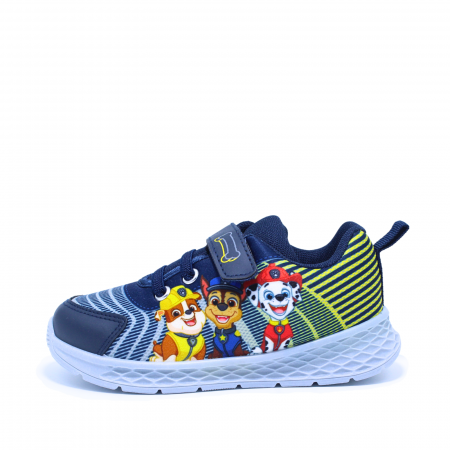 Pantofi sport | Sneakersi - Pantofi sport Paw Patrol PW010723, textil, navy, marimi 26-32