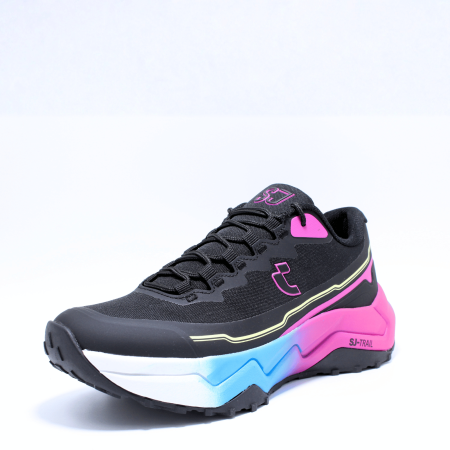 Pantofi sport SJ 617363, SJ-Trail, Flex Foam, negru-fucsia, marimi 36-41 EU [2]