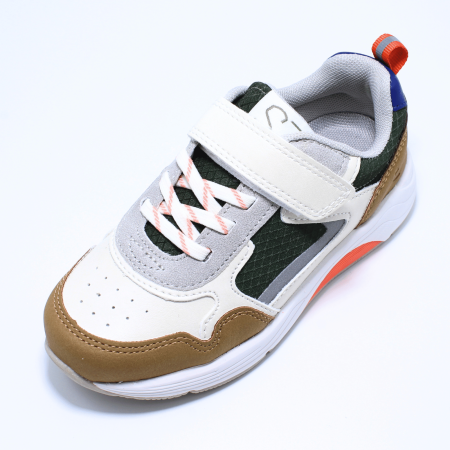 Pantofi sport SJ 626750, Soft Touch, Slip On, natural/kaki, marimi 28-34 EU [4]