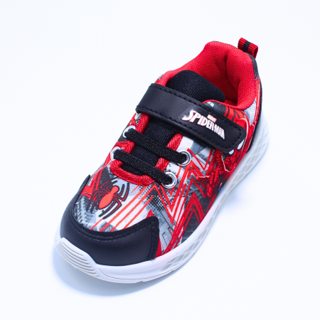 Pantofi sport Spiderman SP011453, textili, negru-rosu, marimi 25-33 [4]