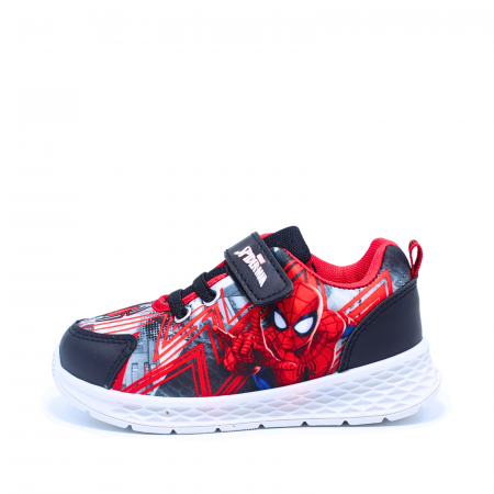 Toate produsele - Pantofi sport Spiderman SP011453, textili, negru-rosu, marimi 25-33
