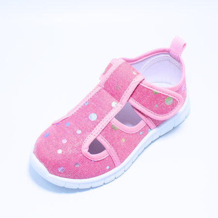 Papuci cu velcro fete Happy Bee 943273, roz , marimi 20-25 [4]