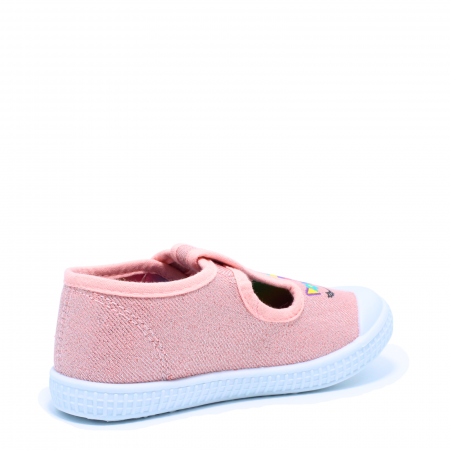 Papuci cu velcro fete Street Life 272933, roz , marimi 25-30 [3]