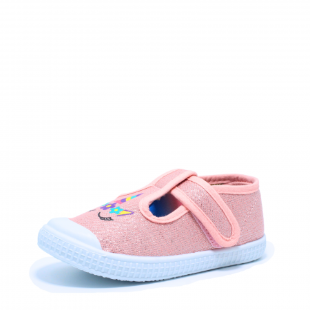 Papuci cu velcro fete Street Life 272933, roz , marimi 25-30 [2]