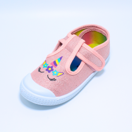 Papuci cu velcro fete Street Life 272933, roz , marimi 25-30 [4]