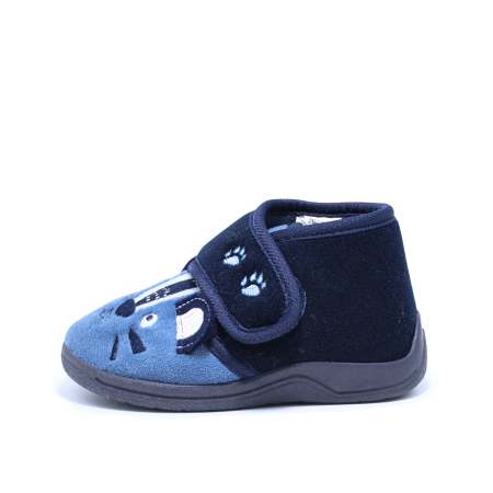 Incaltaminte - Papuci de interior baieti, Cortina 0011950 model soricel, navy, marimi 19-27