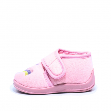 Papuci interior | Crocs - Papuci de interior fete, Cortina 898140, roz, marimi 20-27