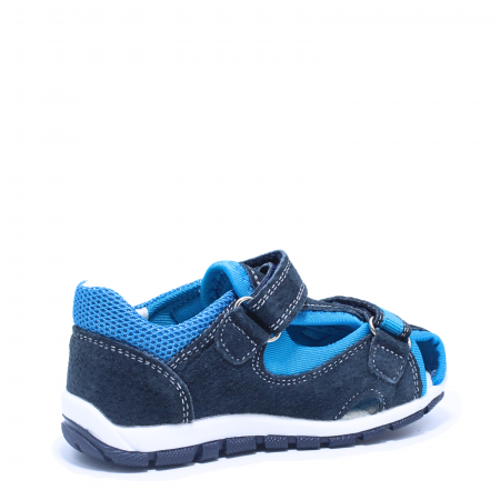 Sandale baieti din piele Happy Bee 944454, navy-albastru, marimi 20-25 [3]