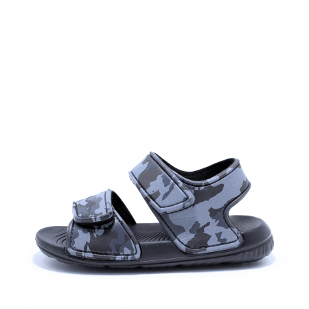 Papuci interior | Crocs - Sandale baieti EVA Cortina 978040, negru army, marimi 28-35