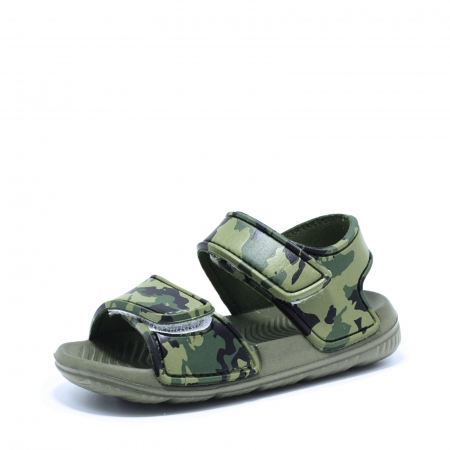 Sandale baieti EVA Cortina 978040, verde army, marimi 22-27 [2]