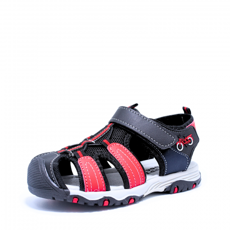 Sandale baieti Happy Bee 863940, negru-rosu, marimi 28-35 [2]