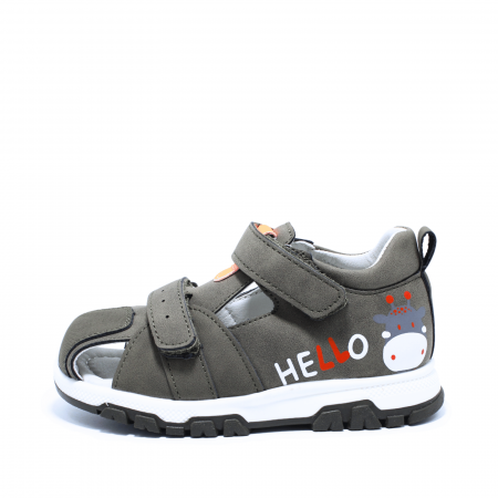 Toate produsele - Sandale baieti Happy Bee 986330, kaki, marimi 22-27