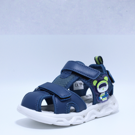 Sandale cu luminite LED New8Teen 0043220, navy, marimi 20-25 [3]