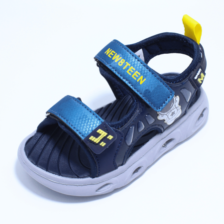 Sandale cu luminite LED New8Teen 0043340, navy, marimi 25-30 [5]
