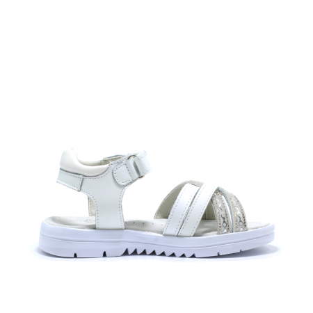 Sandale din piele Happy Bee pentru fete, model 144164 albe, 31-36 EU [1]