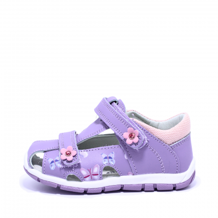 Toate produsele - Sandale fete din piele Happy Bee 944954, lila, marimi 20-25