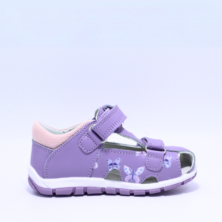 Sandale fete din piele Happy Bee 944954, lila, marimi 20-25 [1]