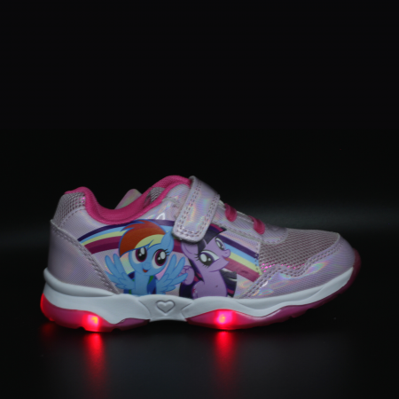 Sneakers copii cu luminite, My Little Pony 149, roz, marimi 24-32 | kiddiespride.ro [1]