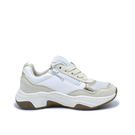 Sneakers fete Sprox 526383, alb/platina, marimi 28-34 | kiddiespride.ro [1]