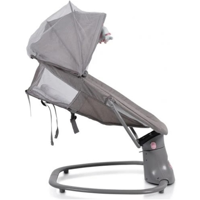 Balansoar electric 3 in 1 pentru bebelusi, cu telecomanda inclusa si bluetooth, 0-3 ani, pana la 15 kg, roz - KidMania.ro [3]
