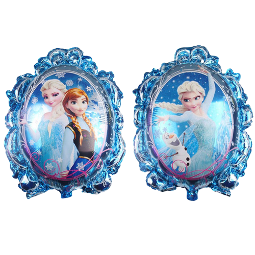 Balon Oglinda Elsa si Ana, Frozen 2, reversibil, 60 x 60 cm [2]