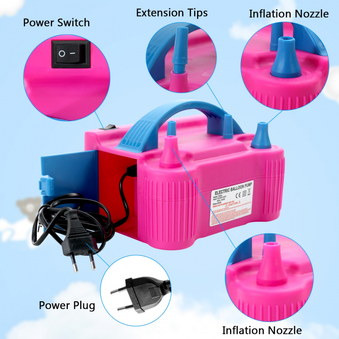 Pompa electrica pentru umflat baloane - TOUCH - ON [3]