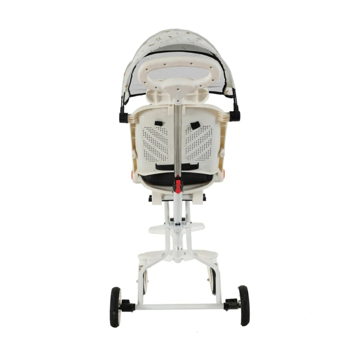 Carucior Sport Pliabil KD-2010 pentru copii, ideal pentru calatorii, 6–36 luni, alb - KidMania.ro [5]