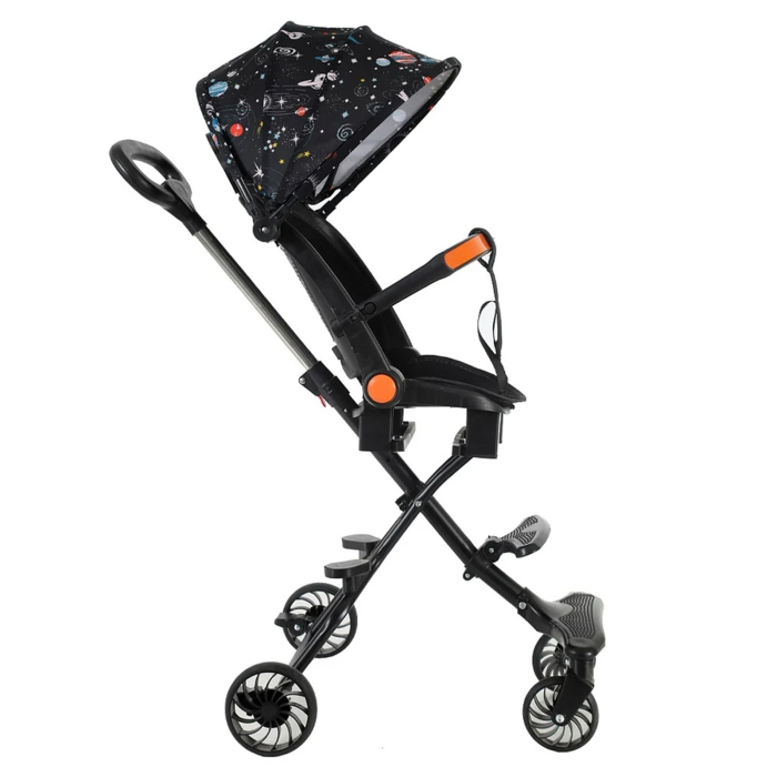 Carucior Sport Pliabil KD-2010 pentru copii, ideal pentru calatorii, 6–36 luni, multicolor - KidMania.ro [2]