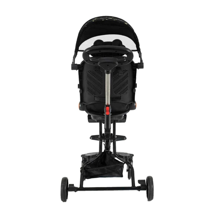 Carucior Sport Pliabil KD-2012 Reversibil 360° pentru copii, 6–36 luni, negru - KidMania.ro [5]