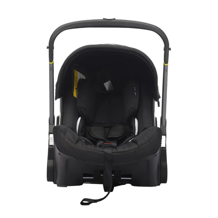 Carucior transformabil 2 in 1 pentru bebelusi, 0-18 luni, pana la 13 kg, negru - KidMania.ro [6]