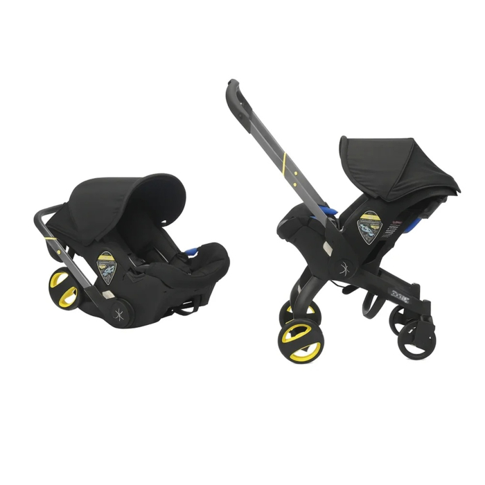 Carucior transformabil 2 in 1 pentru bebelusi, 0-18 luni, pana la 13 kg, crem - KidMania.ro [4]