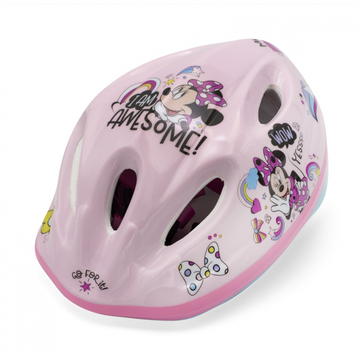 Casca de protectie Minnie Mouse, I'm Awesome pentru copii, 52-56 cm - KidMania.ro [2]