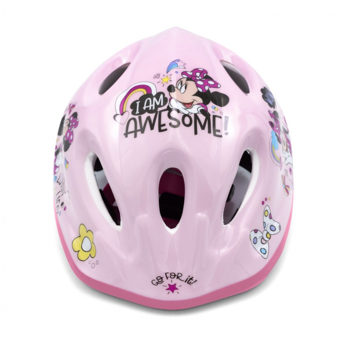 Casca de protectie Minnie Mouse, I'm Awesome pentru copii, 52-56 cm - KidMania.ro [9]